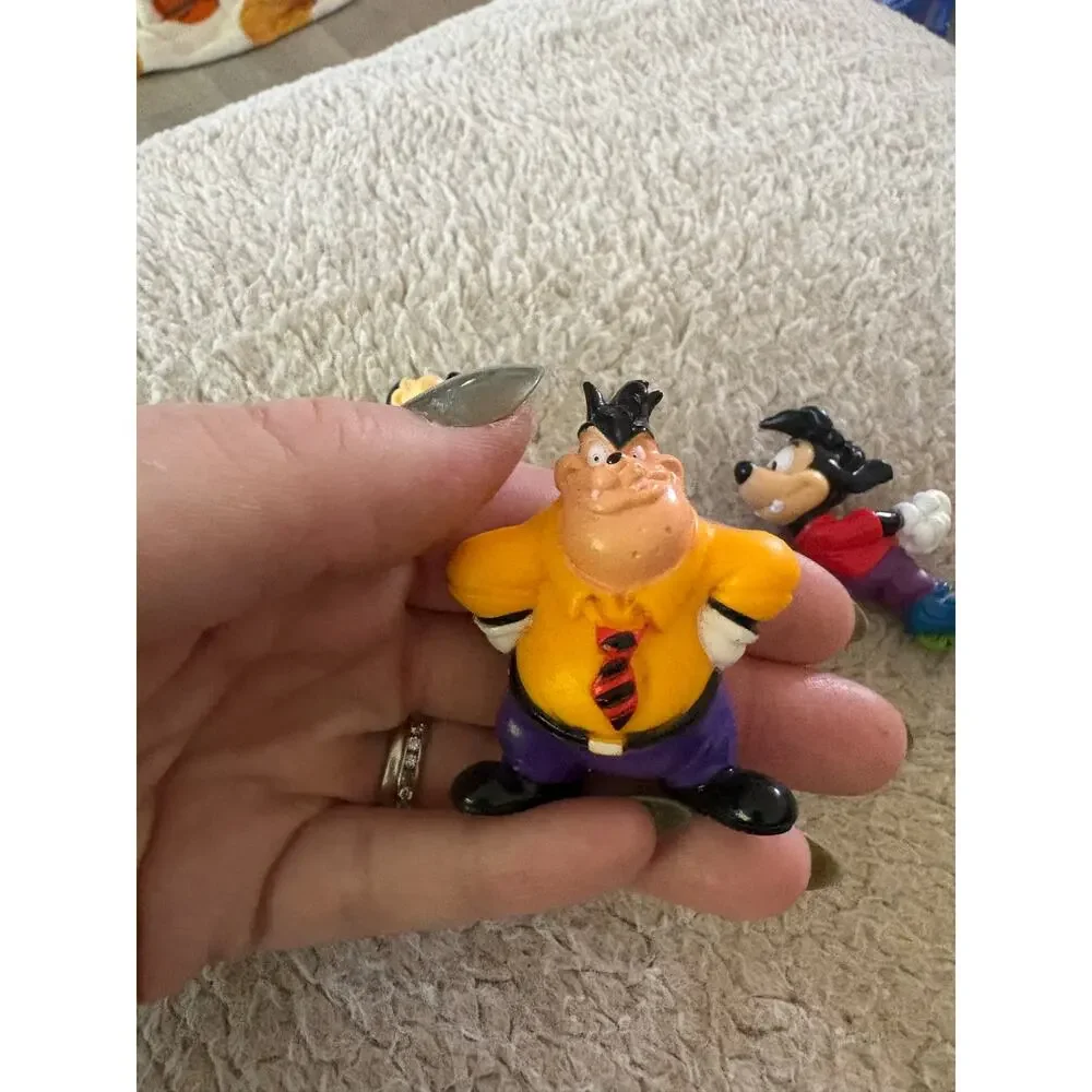 Vintage 1990s Disney Goof Troop PVC Mini Figures Set of 4 Kellogs